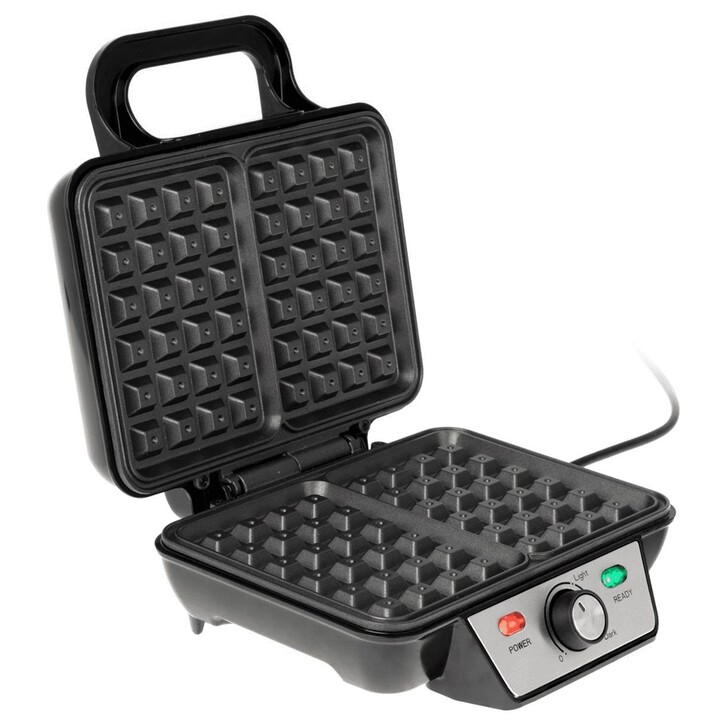 Camry CR 3046 gofrera 2 barquillo(s) Negro 1000 W