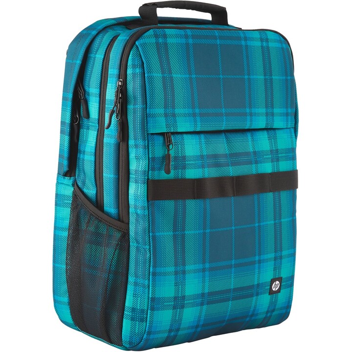 Zaino HP Campus XL con motivo a quadri tartan