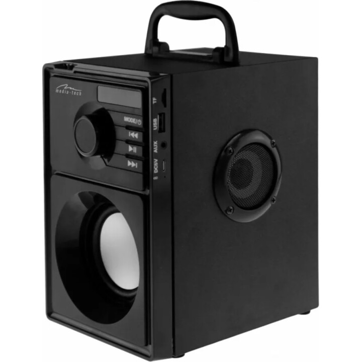 Media-Tech MT3145 enceinte Bluetooth boombox noire