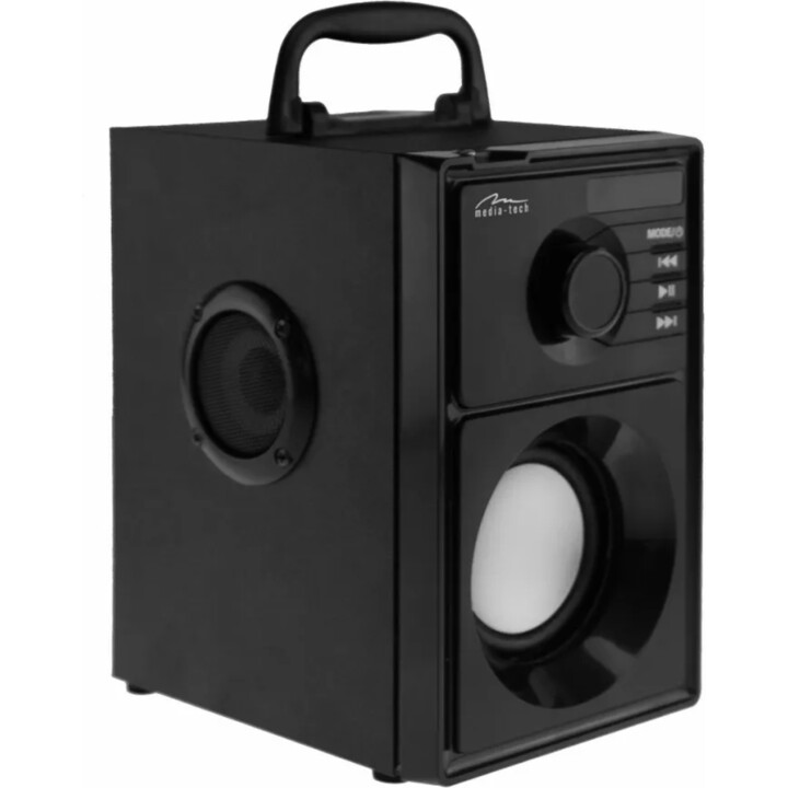 Media-Tech MT3145 enceinte Bluetooth boombox noire