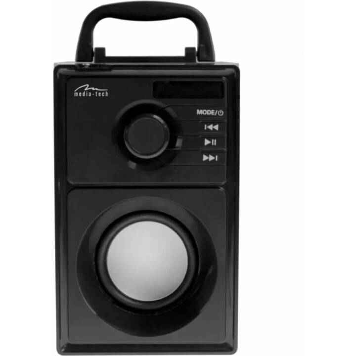 Media-Tech MT3145 enceinte Bluetooth boombox noire