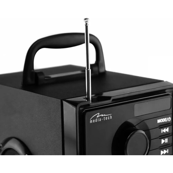 Media-Tech MT3145 enceinte Bluetooth boombox noire