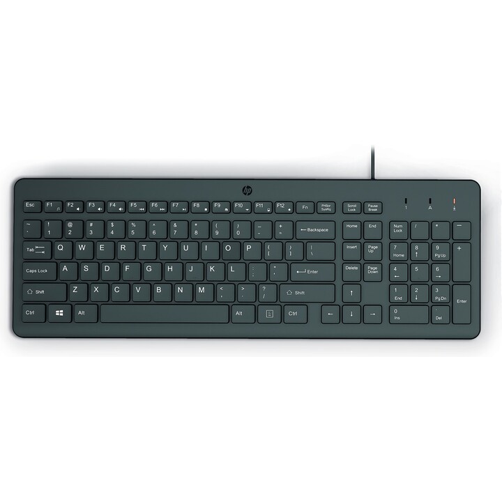 HP 150 Wired Keyboard wired keyboard black