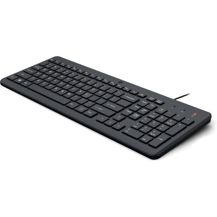 HP 150 Wired Keyboard wired keyboard black