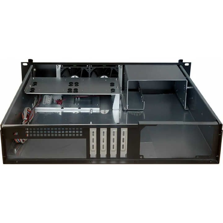 Techly I-Case IPC-240L Computer Case Shelf Black
