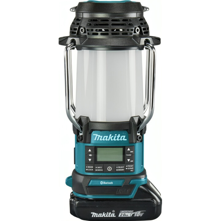 Lanterna radio digitale Bluetooth 18V Bluetooth