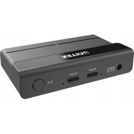 Unitek H1310A Caja De Conmutador Usb3.0 De 4 Puertos Negra
