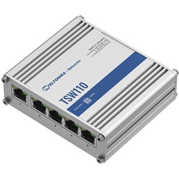 Teltonika TSW110 Switch 5x RJ45 1000Mb / s, L2