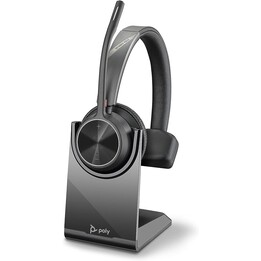 Casque supra-auriculaire mono Poly Voyager 4300 UC Series 4310 (USB-C, Bluetooth, sans fil, avec station de recharge, certifié Z