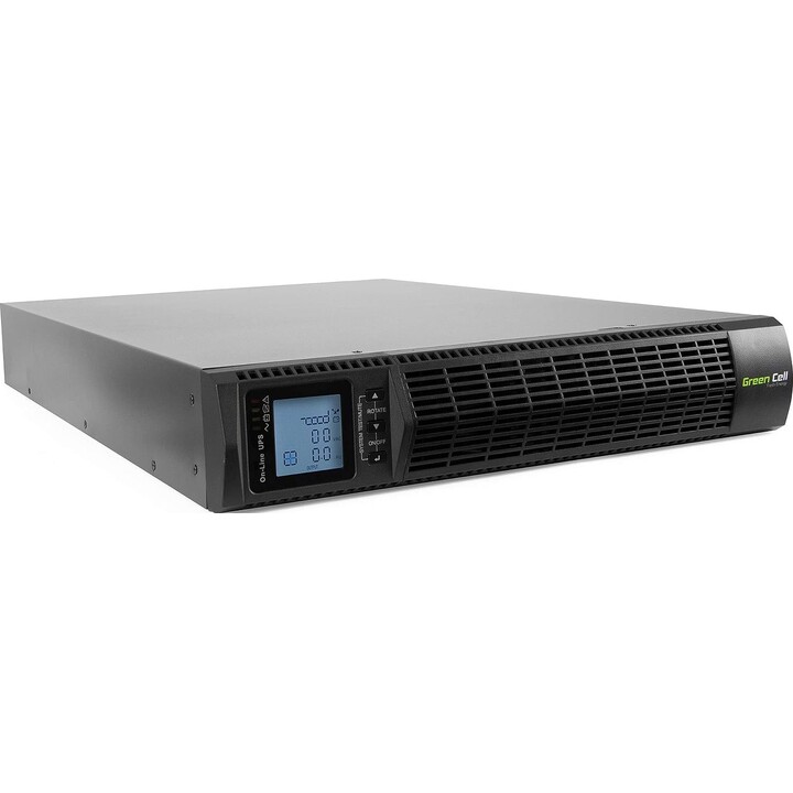 Rack UPS UPS GreenCell UPS15 3000VA 2700W Nero