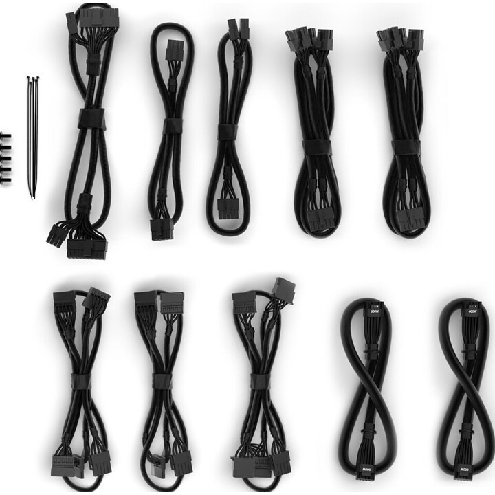 Be quiet! Potência em linha reta 12 1200 W 20 4 PIN ATX Preto