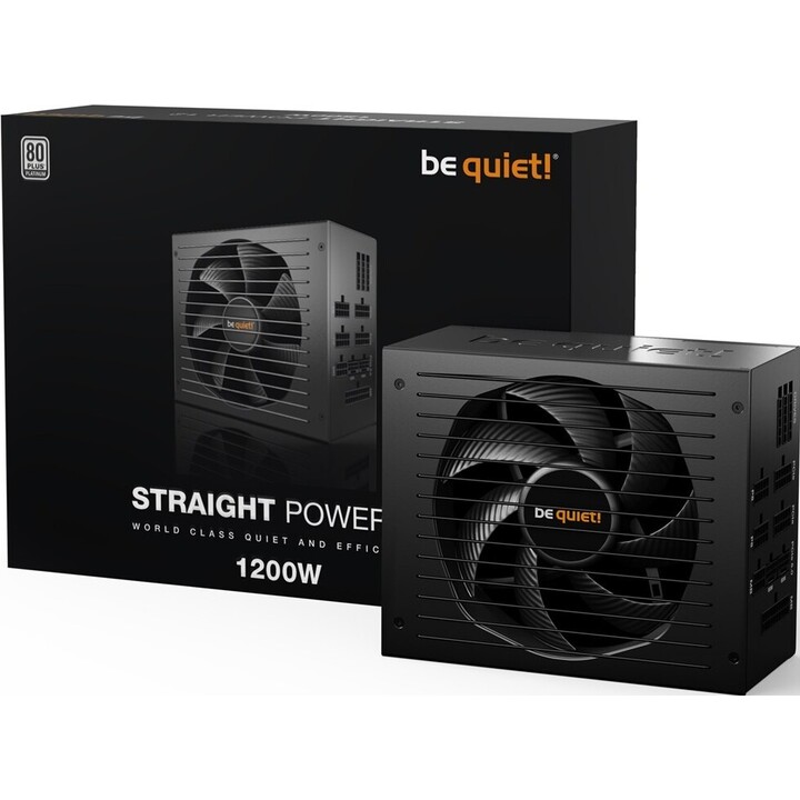 Be quiet! Alimentation droite 12 1200 W 20 4 BROCHES ATX Noir