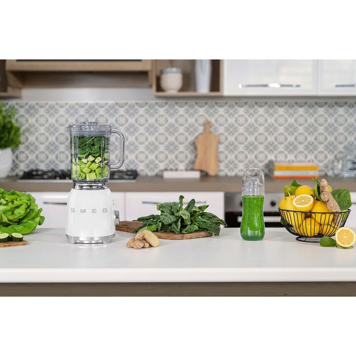 Smeg Batidora de Vaso Blanca