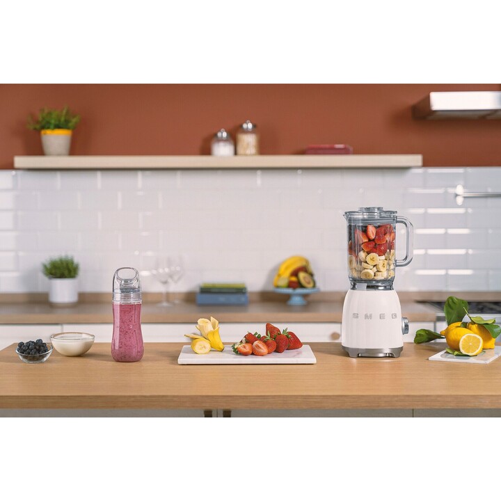 Smeg Batidora de Vaso Blanca