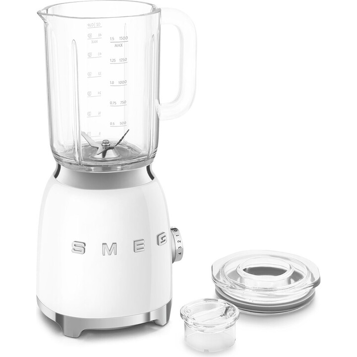 Smeg Mélangeur en verre blanc