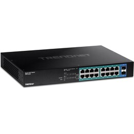 Switch TRENDnet TPE-TG182 18 Puertos/ RJ-45 Gigabit 10/100/1000 PoE/ SFP