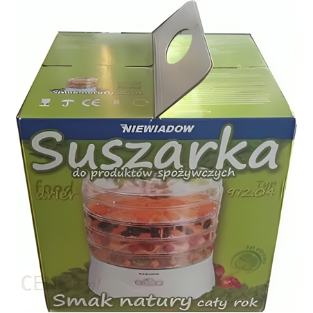 Niewiadów 972.04 Secador para cogumelos, legumes e frutas Branco