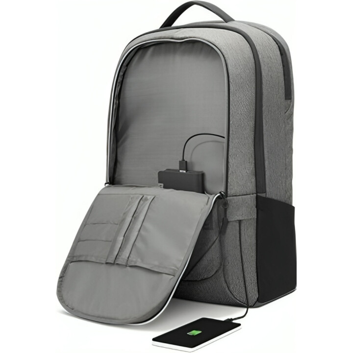 Lenovo Urban B730 maletines para portátil 43,9 cm (17.3") Mochila Carbón vegetal, Gris