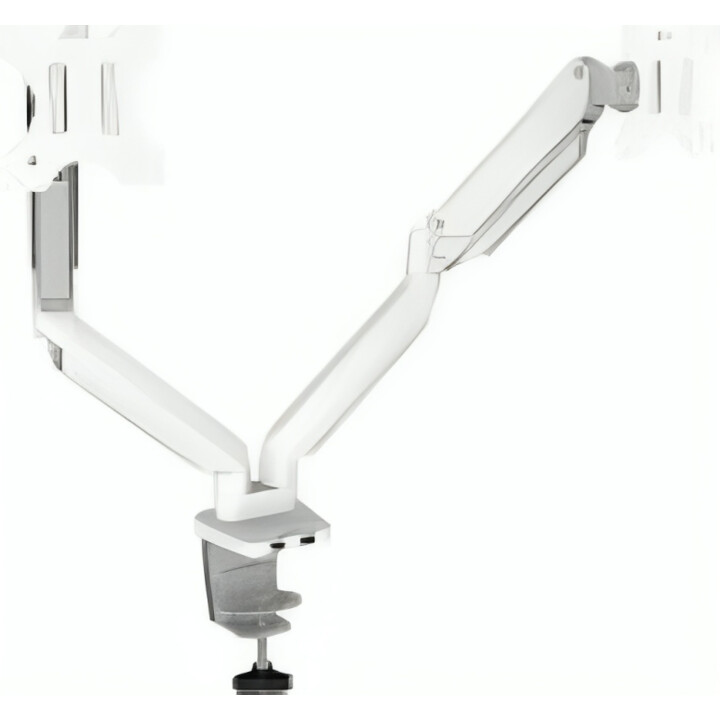 Fellowes Ergonomic 2-Monitor Arm - Platinum Series, White