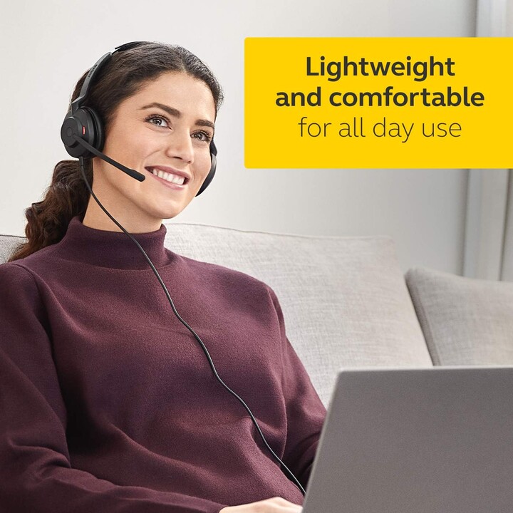 Jabra Evolve2 30 MS Stereo Headset On-Ear (USB-A, wired)