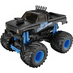 Super Big Wheels Racing Car Dl16A01-1 1/16 Azul Coche Rc Eléctrico