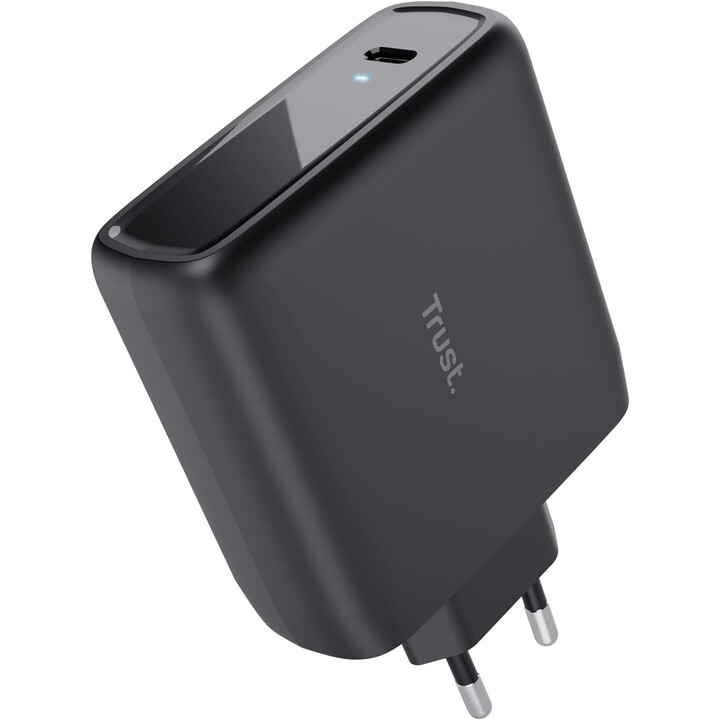 Trust Maxo 1xUSB caricatore da parete USB-C 100W nero