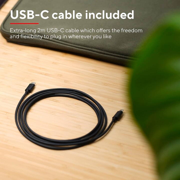 Trust Maxo 1xUSB USB-C wall charger 100W black