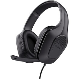 Casque de jeu avec microphone Trust Gaming GXT 415 Zirox/ Jack 3.5/ Noir