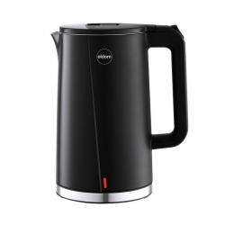 Hervidor ELDOM NEEV, capacidad 1,7 l, potencia 2200 W, centro de acero, negro