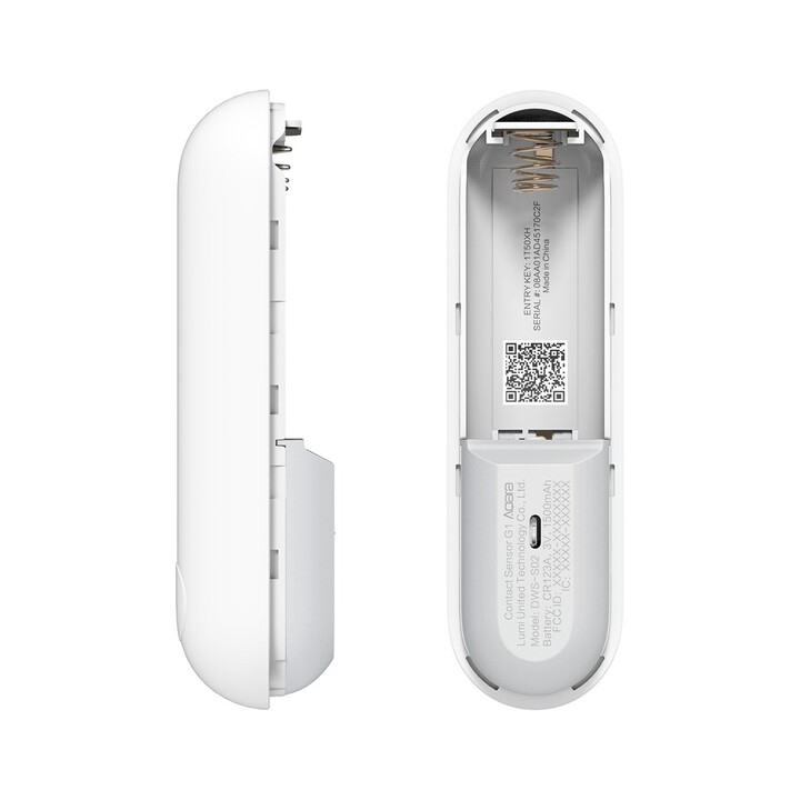 Aqara DW-S02D capteur de porte/fenêtre Sans fil Porte/Fenêtre Blanc