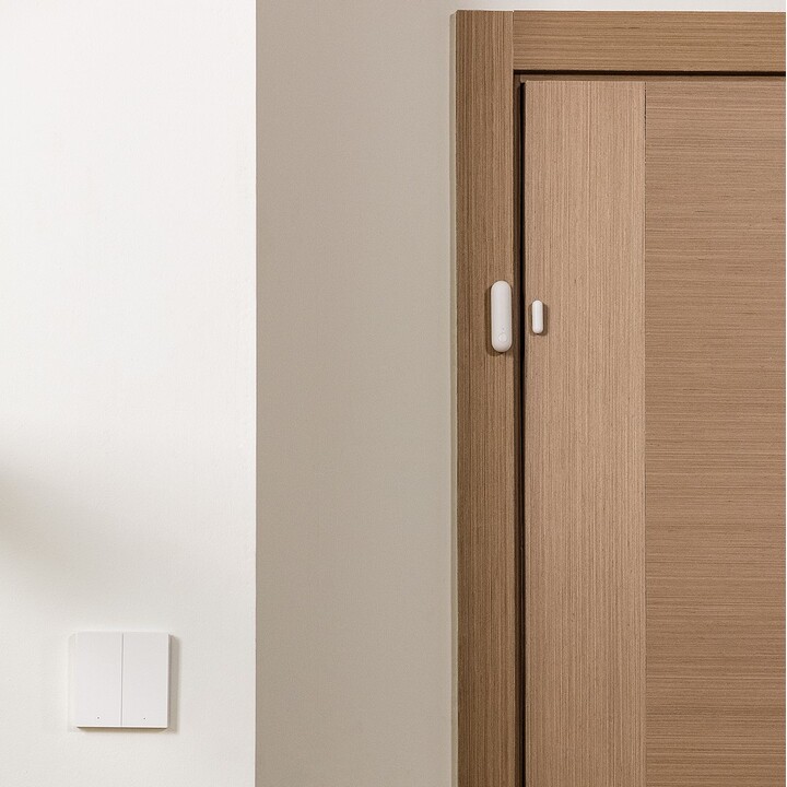 Aqara DW-S02D capteur de porte/fenêtre Sans fil Porte/Fenêtre Blanc