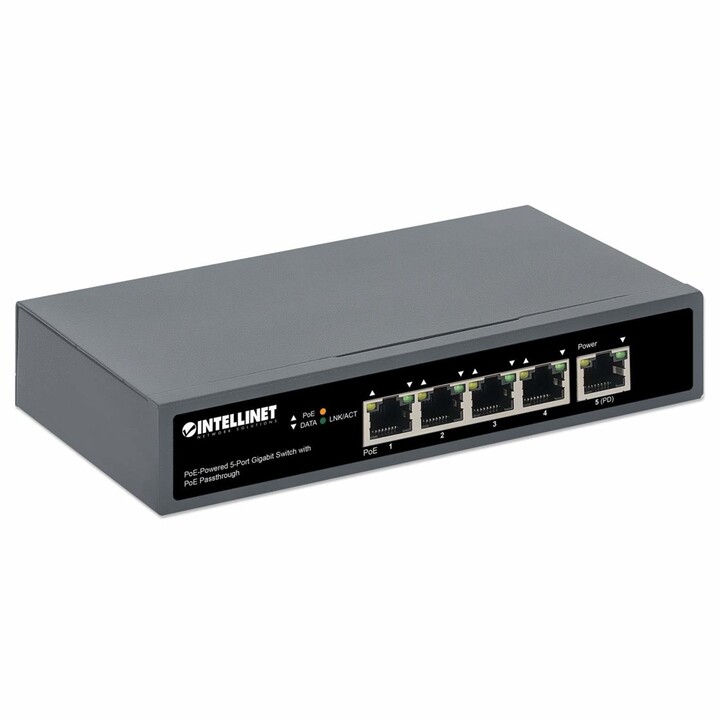 Switch Intellinet 561808 Gigabit Ethernet (10/100/1000) Power over Ethernet (PoE)