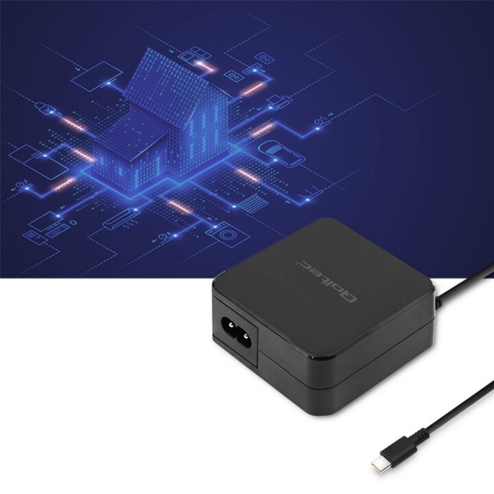 Qoltec 51027 Chargeur | 65W | 5-20,3 V | 2-3,25A | USB de type C | PD
