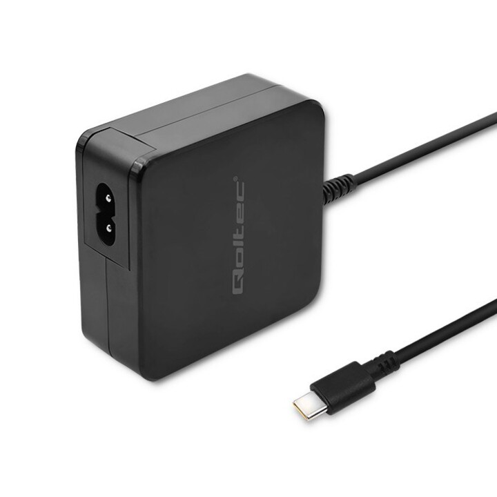 Qoltec 51027 Chargeur | 65W | 5-20,3 V | 2-3,25A | USB de type C | PD