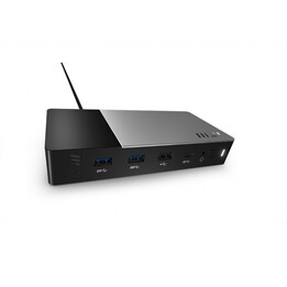 Estação de acoplamento MSI USB-C Gen 2 USB 3.2 Gen 2 (3.1 Gen 2) Tipo-C Preto