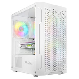 Custodia LOGIC ARAMIS ARGB Mini USB 3.0 bianca