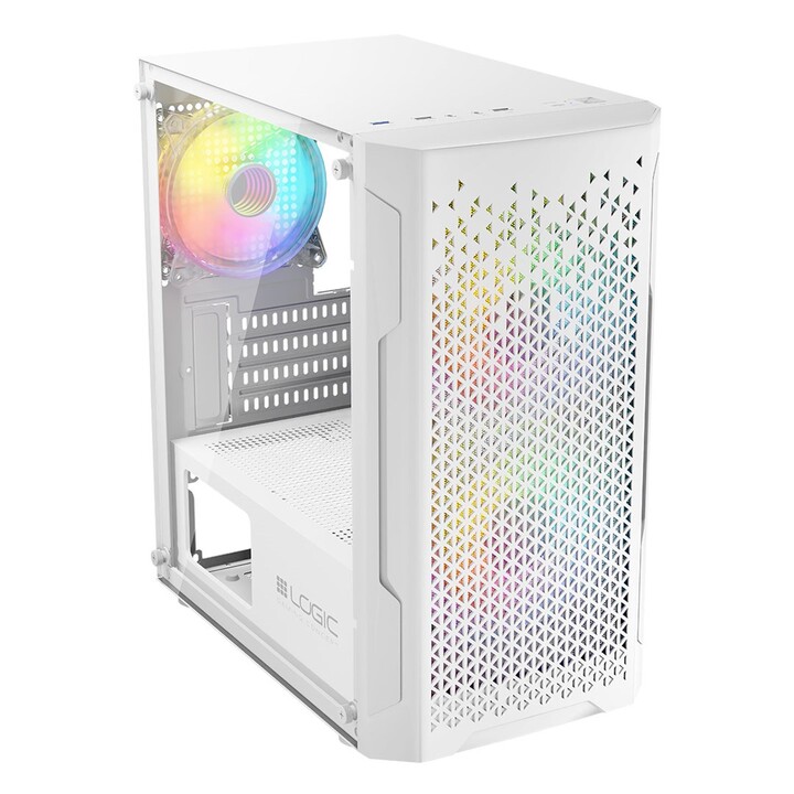 LOGIC ARAMIS ARGB Mini USB 3.0-Gehäuse Weiß