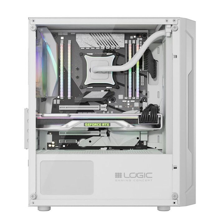 LOGIC ARAMIS ARGB Mini caja USB 3.0 Blanco