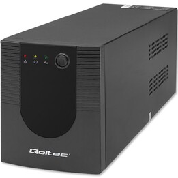 Qoltec 53776 Interactive Uninterruptible Power Line | Monolith| 1500VA | 900W
