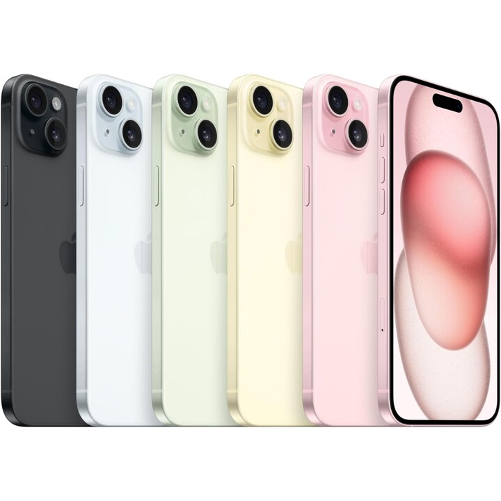 Smartphone Apple iPhone 15 Plus 128GB Schwarz