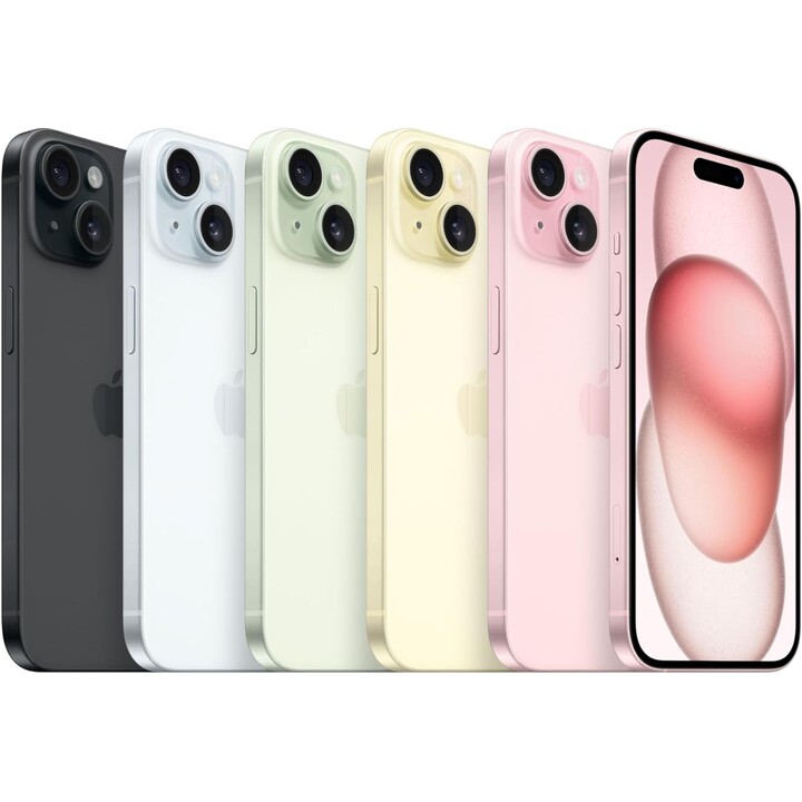 Smartphone Apple iPhone 15 256GB Schwarz