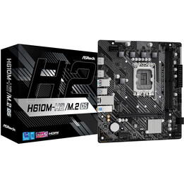 ASROCK H610M-H2/M.2 D5 LGA1700 mATX Motherboard