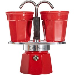 Bialetti Mini Express Roja 2 Tazas