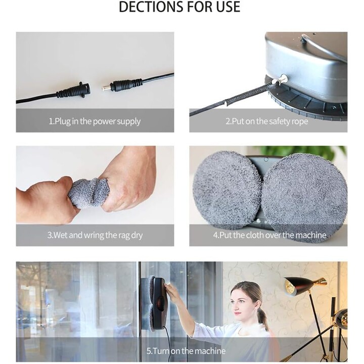 Hutt DDC5 Robotic Window Cleaner