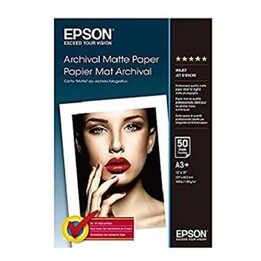 Epson S041340 Archiv-Mattpapier A3+ 50 Blatt weiß