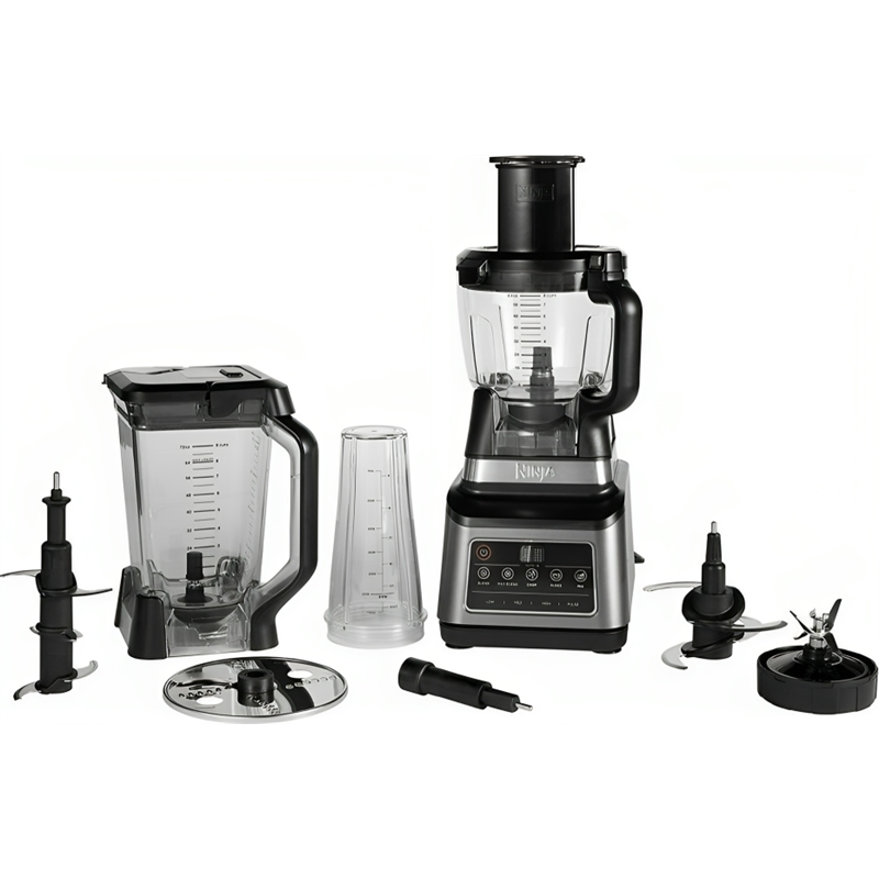 Ninja BN800 Küchenmaschine 1200 W 1,8 L Schwarz Silber Integrierte Waage