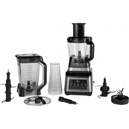 Ninja BN800 Küchenmaschine 1200 W 1,8 L Schwarz Silber Integrierte Waage