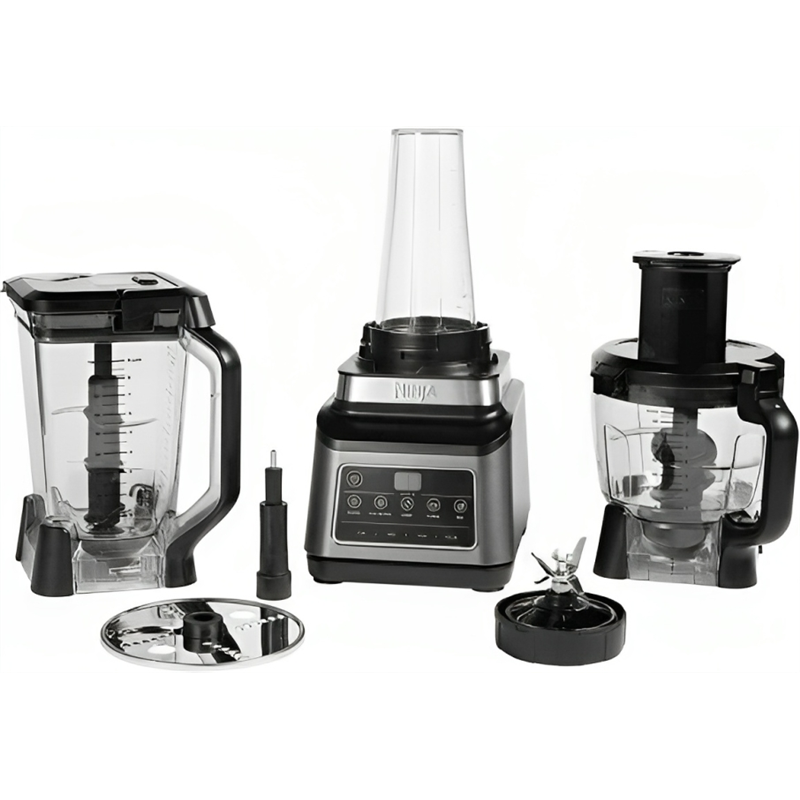 Ninja BN800 Küchenmaschine 1200 W 1,8 L Schwarz Silber Integrierte Waage