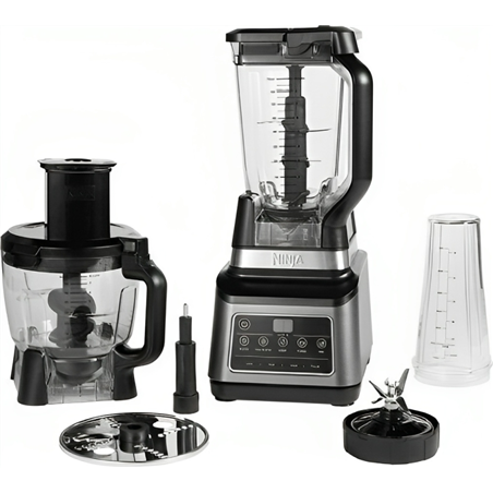 Ninja BN800 Küchenmaschine 1200 W 1,8 L Schwarz Silber Integrierte Waage