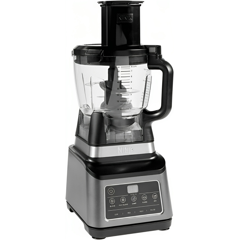 Ninja BN800 Küchenmaschine 1200 W 1,8 L Schwarz Silber Integrierte Waage